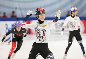 Teen short tracker claims 2nd title at ISU World Tour