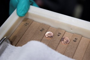 US Mint presses its final penny