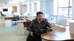 N. Korea's Kim vows to bestow new strategic assets, duty on air force founding anniv.